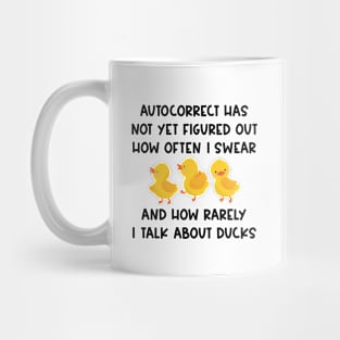 Autocorrect Ducks Mug